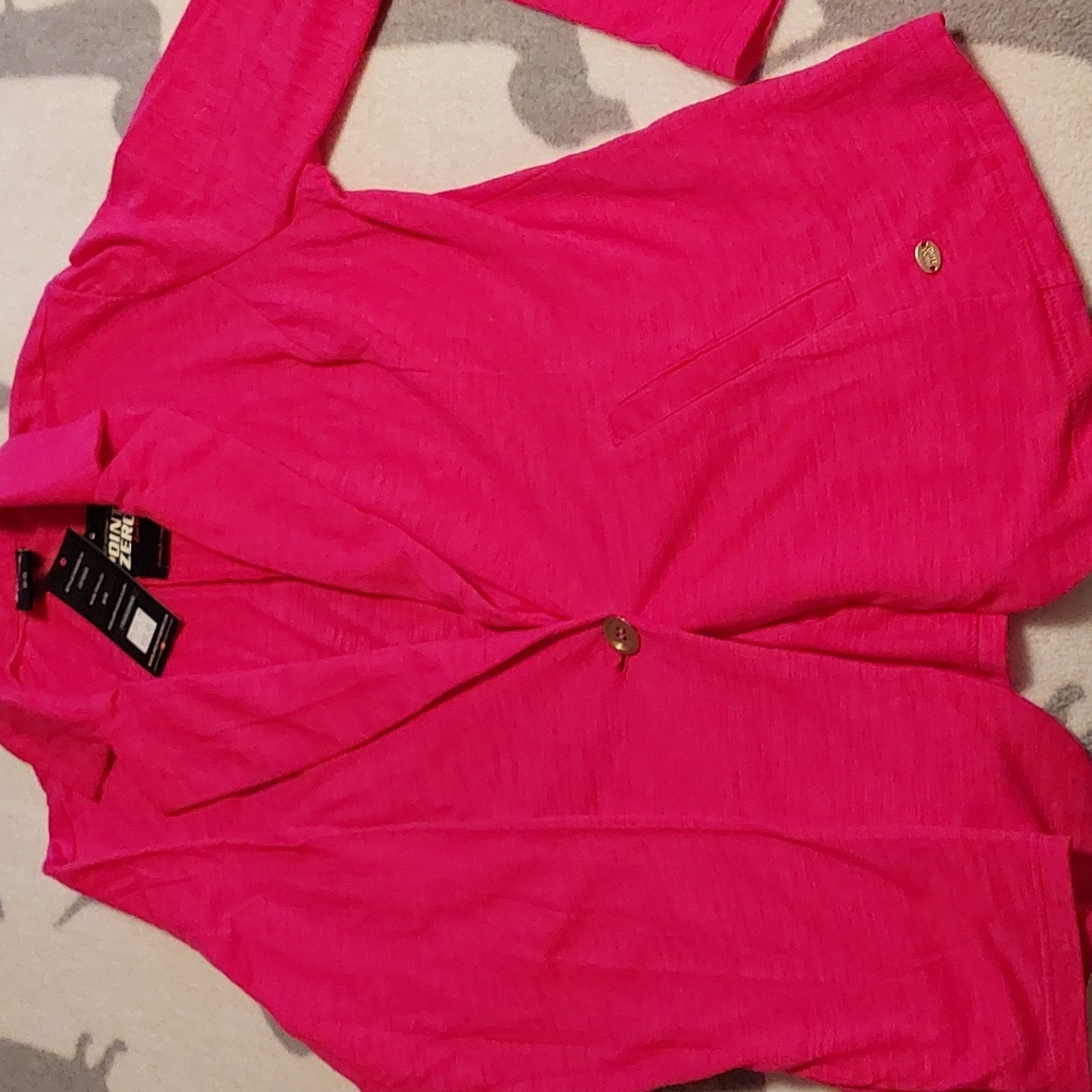Point Zero Pink Blazer